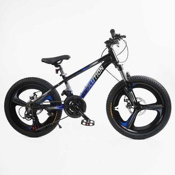 Спортивный велосипед детский горный 20" Corso Evolution рама 11" скорости 21 подростковый для детей 115-130 см EV-20912 фото