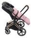 Зимовий конверт Bair Arctic dusty pink для дітей 0-4 роки з регулюванням довжини водонепроникний утеплений до -25&deg;C 2749921594 фото 7
