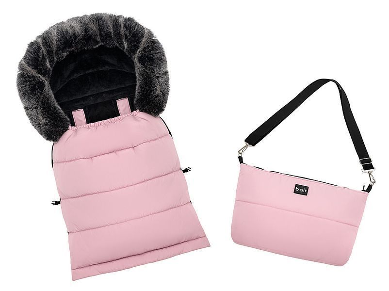 Зимовий конверт Bair Arctic dusty pink для дітей 0-4 роки з регулюванням довжини водонепроникний утеплений до -25&deg;C 2749921594 фото