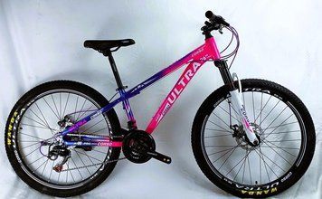 Спортивный велосипед горный 26" CORSO ULTRA алюминиевая рама 13" скорости 21 для подростков рост 135-150 см 2537714994 фото