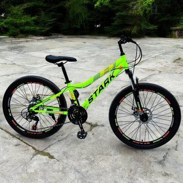 Спортивный велосипед детский горный 24" Corso STARK рама 12" скорости 21 подростковый для детей 120-145 см SK-24392 фото