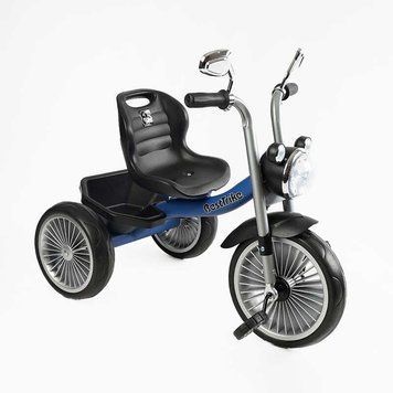 Трехколесный велосипед для детей Best Trike металлическая рама музыкальная фара сиденье со спинкой BS-68096 фото