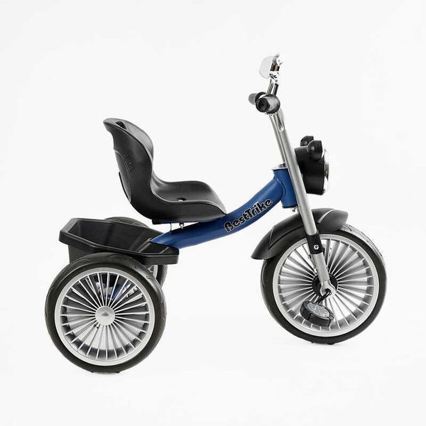 Триколісний велосипед для дітей Best Trike металева рама музична фара сидіння зі спинкою BS-68096 фото