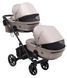 Коляска 2 в 1 для двойни Bair Kiwi DUO Soft BKD-455-1 капучино 2917329235 фото 5