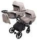 Коляска 2 в 1 для двойни Bair Kiwi DUO Soft BKD-455-1 капучино 2917329235 фото 2