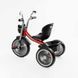 Триколісний велосипед для дітей Best Trike металева рама музична фара сидіння зі спинкою BS-69116 фото 3