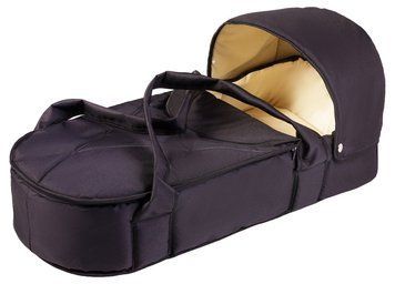 Люлька-переноска Babyroom BLP-055 для новорожденных и детей до 8 месяцев черная с утеплителем и козырьком 2424275936 фото