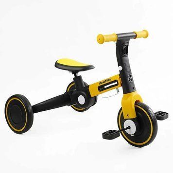 Велосипед 3-х колёсный Best Trike с EVA колесами 8'' и 6'' нейлоновая рама подсветка для детей BS-32260 фото