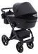 Коляска 2 в 1 Bair Kiwi Plus с люлькой и прогулочным блоком черная с амортизацией и пеленальным матрасом. 2548922150 фото 5