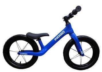 Велобег беговел Corso Indigo 14'' на нейлоновой раме с надувными колесами для детей легкий и безопасный. 2959121286 фото