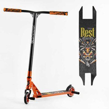 Трюковой самокат Best Scooter HIC-система алюминиевая рама колеса 110мм пеги анодированная покраска для трюков 53880 фото