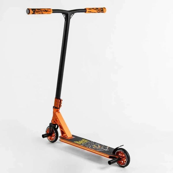 Трюковой самокат Best Scooter HIC-система алюминиевая рама колеса 110мм пеги анодированная покраска для трюков 53880 фото