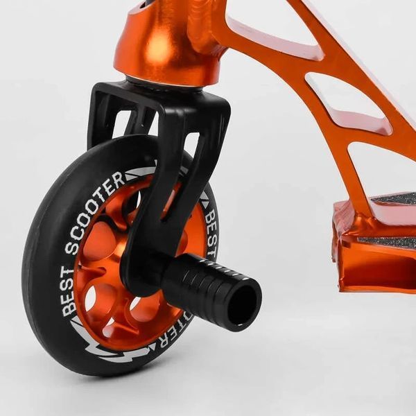 Трюковой самокат Best Scooter HIC-система алюминиевая рама колеса 110мм пеги анодированная покраска для трюков 53880 фото