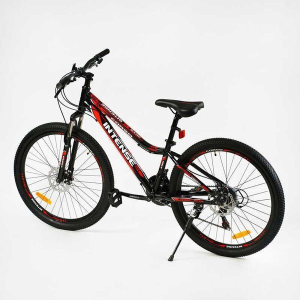 Спортивный велосипед горный 26" CORSO INTENSE стальная рама 13" скорости 21 для подростков рост 135-150 см NT-26573 фото