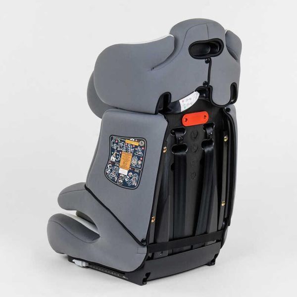 Автокрісло універсальне для дітей 9-36 кг ISOFIX з регулюванням спинки та підголівника комфортне та безпечне FX 9559 (2) фото