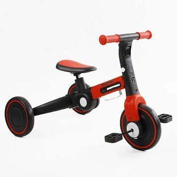 Детский трехколесный велосипед Best Trike легкая нейлоновая рама регулировка сиденья ограничитель поворота BS-45459 фото