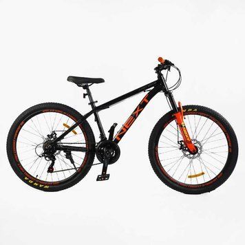 Спортивный велосипед горный 26" Corso Next рама 15" алюминий дисковые тормоза 21 скорость, рост 140-155 см NX-26505 фото