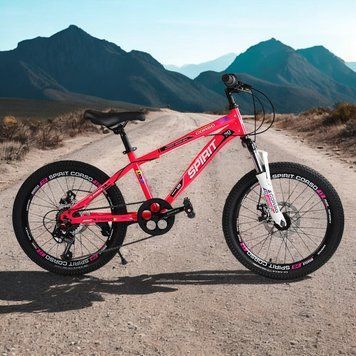 Спортивный велосипед детский горный 20" Corso Spirit рама 12" скорости 7 подростковый для детей 110-130 см ST-20701 фото