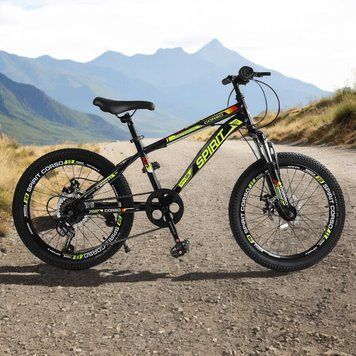 Спортивный велосипед детский горный 20" Corso Spirit рама 12" скорости 7 подростковый для детей 110-130 см ST-20946 фото