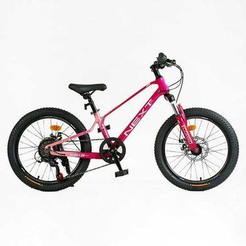 Спортивный велосипед детский горный 20" Corso &laquo;Next&raquo; рама 11,5" скорости 7 подростковый 120-135 см NX-20203 фото