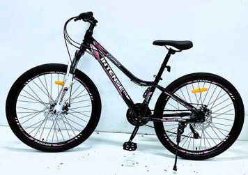 Спортивный велосипед горный 26" CORSO INTENSE стальная рама 13" скорости 21 для подростков рост 135-150 см NT-26717 фото
