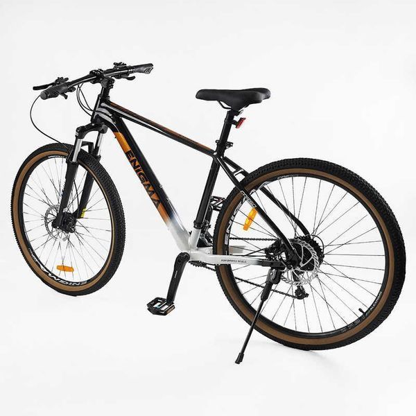 Спортивный велосипед горный 29" Corso Enigma рама 21" алюминий гидравлический тормоз 27 скоростей, 180-195 см NG-29305 фото