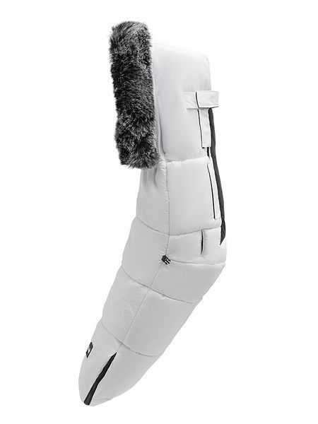 Зимовий конверт Bair Alaska Thermo білий для колясок з регульованим капюшоном для дітей до 3-х років 2780782709 фото