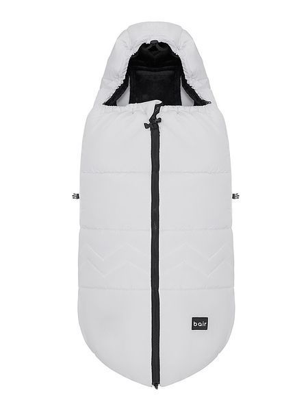 Зимовий конверт Bair Alaska Thermo білий для колясок з регульованим капюшоном для дітей до 3-х років 2780782709 фото