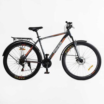 Спортивный велосипед Corso Fisher 29" скорость 21 стальная рама 19" амортизация дисковый тормоз рост 172-180см FS-83260 фото