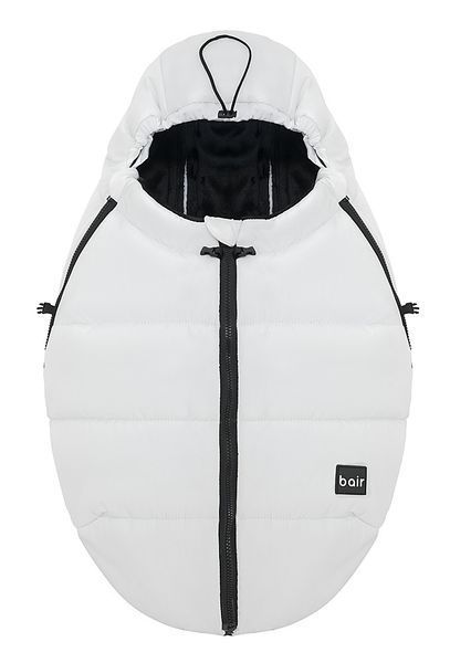 Зимовий конверт у коляску Bair Cocon Mini White Swan для новонародженних малюків 0-1 року утеплений водовідштовхуючий 2749921572 фото