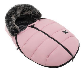 Зимний детский конверт Bair Cocon Mini dusty pink для новорожденных с капюшоном для коляски и автокресла 2749921578 фото
