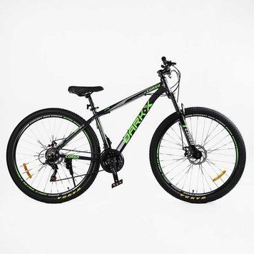 Спортивный велосипед горный 29" Corso Dark-X рама 19" алюминий дисковые тормоза 21 скорость рост 172&nbsp;-180 см DX-29904 фото