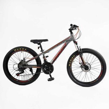 Спортивный велосипед детский горный 24" Corso &laquo;CONCEPT&raquo; рама 11" скорости 21 подростковый для детей 120-135 см CP-24931 фото