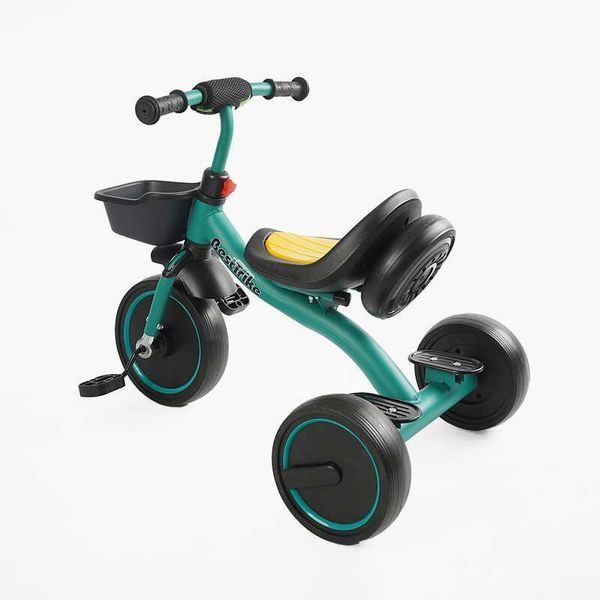 Триколісний дитячий велосипед Best Trike сталева рама світломузична колонка гумові колеса BS-47603 фото
