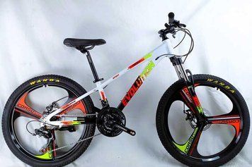 Спортивный велосипед детский горный 24" Corso Evolution рама 11" литой обод 21 скорость рост 120-135 см EV-24416 фото