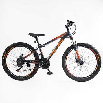 Спортивный велосипед Corso PULSAR 26 дюймов алюминиевая рама 21 скорость амортизационная вилка для подростков PL-26318 фото