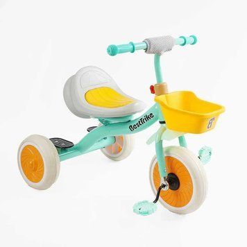 Трехколесный детский велосипед Best Trike стальная рама светомузыкальная колонка резиновые колеса BS-49151 фото